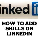 how to add skills on LinkedIn